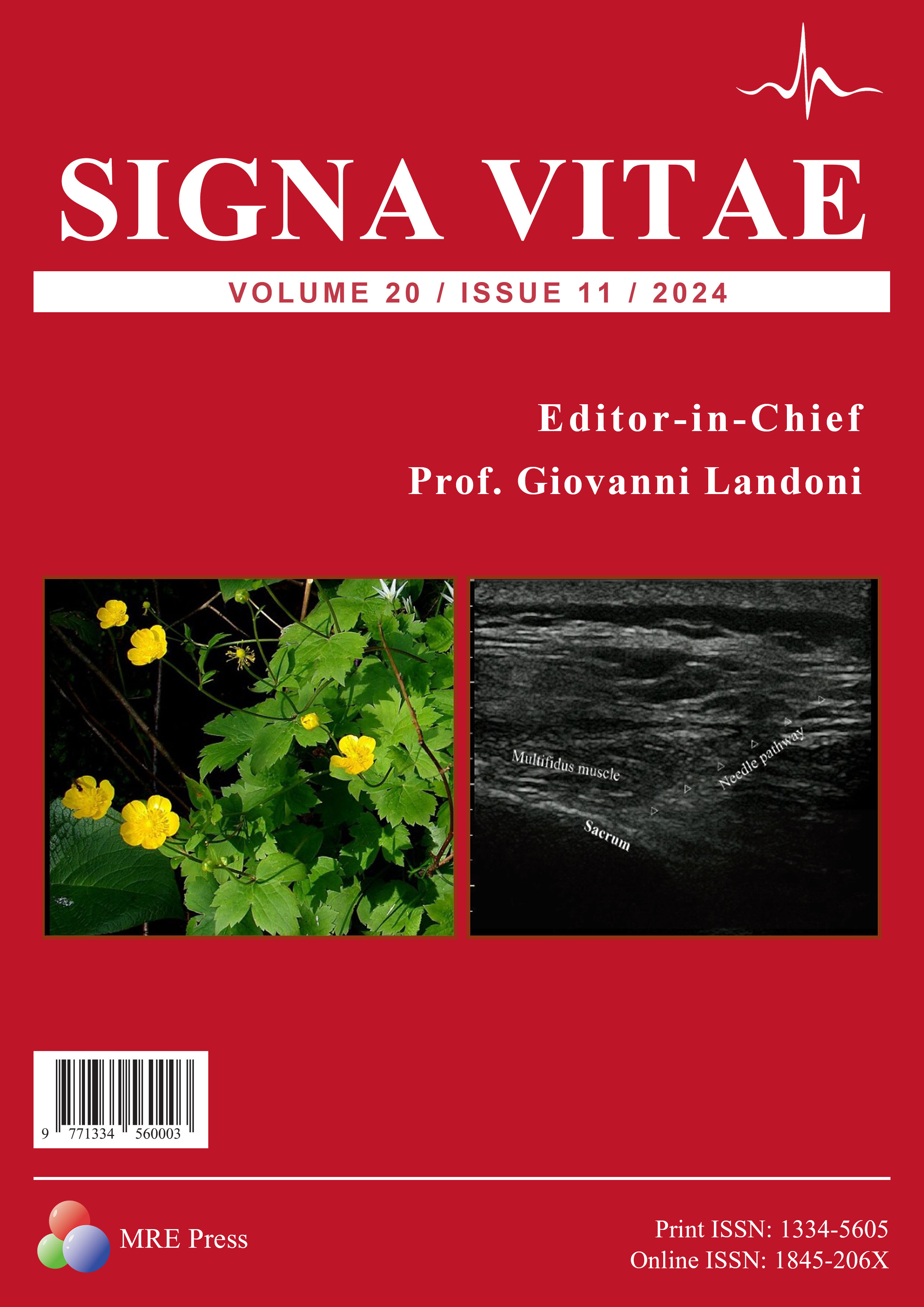 SIGNAVITAE Volume 20 Issue 11 cover